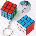 Magic Puzzle Cube Keychain By XINDA (1 3/16")
